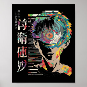 Poster Anime Manga Motif Mandala Art Anime 1