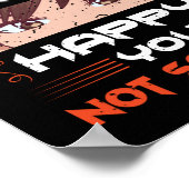 Poster Anime Me Rend Heureux Que Tu Ne Sois Pas Tant (Coin)