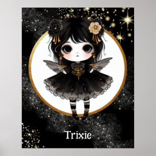 POSTER Anime Meisjes Goth Lief Kawaii