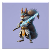 Poster Anime Samurai Squirrel Warrior (Devant)
