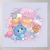 Poster Anime Tom et Jerry Candy Party (Devant)
