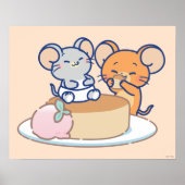 Poster Anime Tuffy et Jerry Cheesecake (Devant)