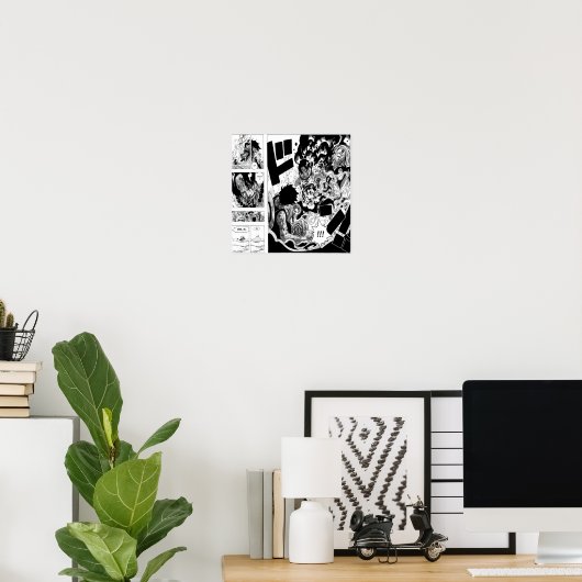 Poster anime une pièce as (Bureau à domicile)