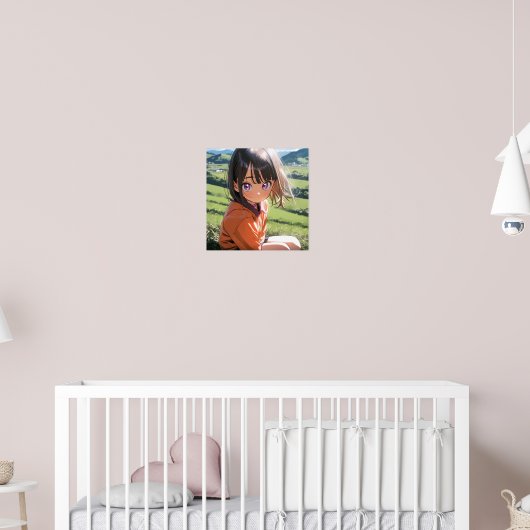 Poster Anime Youngster dans la nature (Pépinière 2)