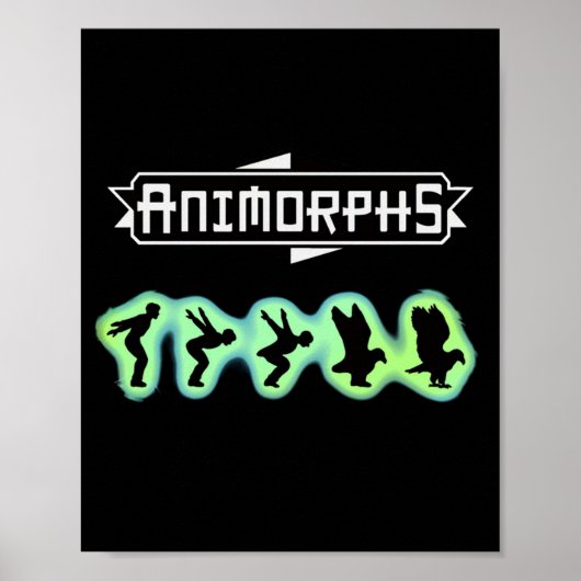 Poster Animorphes Classique Science Fiction Enfants Film (Devant)