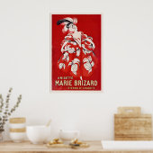 Poster Anisette Marie Brizard French Alcohol Kitchen (Cuisine)
