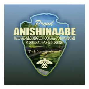 Poster Anishinaabe (flèche)