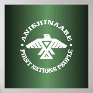 Poster Anishinaabe (Ojibwe, Chippewa)