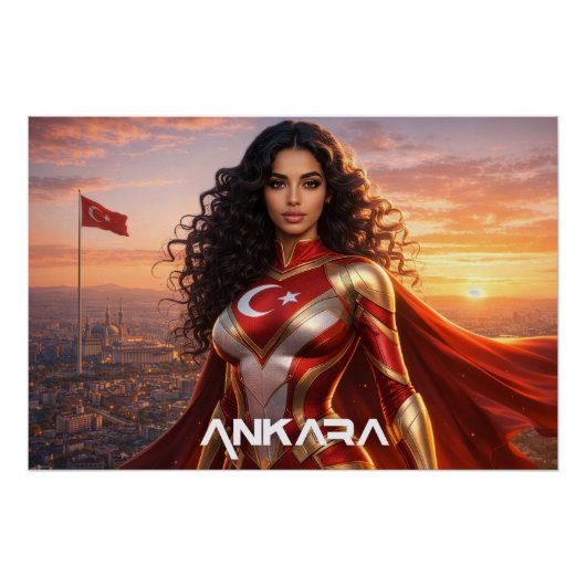 POSTER ANKARA - TURQUIE (Devant)