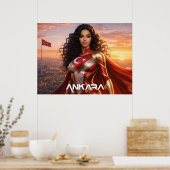 POSTER ANKARA - TURQUIE (Cuisine)