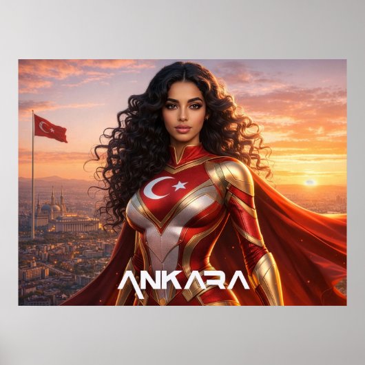 POSTER ANKARA - TURQUIE (Devant)