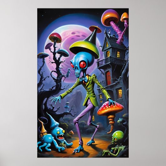 Poster Ankle-Biter dans l'Imaginaire de Shroom Town (Devant)