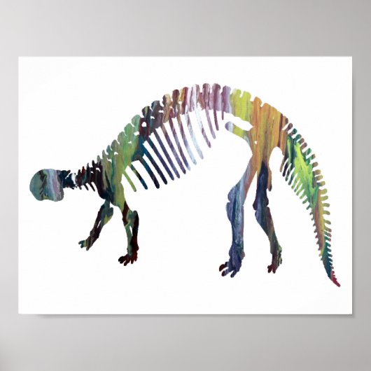 Poster Ankylosaurus (Devant)