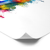 Poster Ann Arbor Michigan Skyline (Coin)