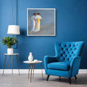 Poster Anna et Marie sur la plage, Art