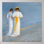 Poster Anna et Marie sur la plage, Art (Devant)