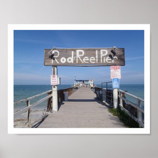 Poster Anna Maria Island Pier (Devant)