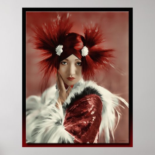 Poster Anna May Wong 1905 1961 (Devant)