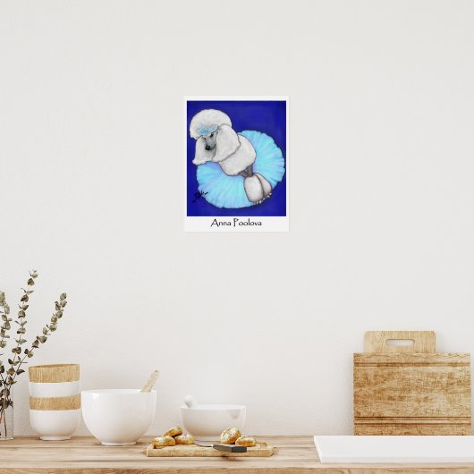 Poster Anna Poolova Poodle (Cuisine)