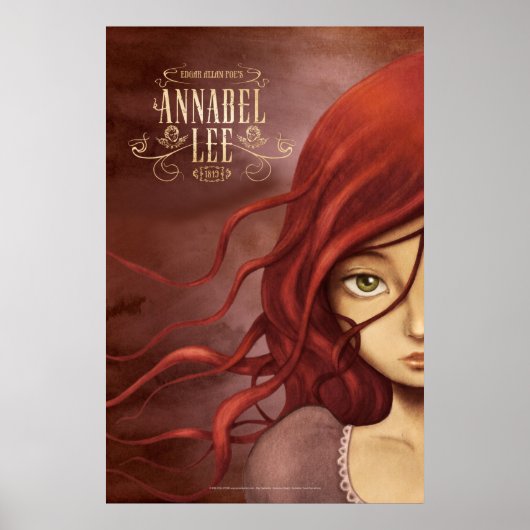 Poster "Annabel Lee" (Voorkant)