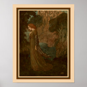 Poster "Annabel Lee" par Edmund Dulac vers 1912