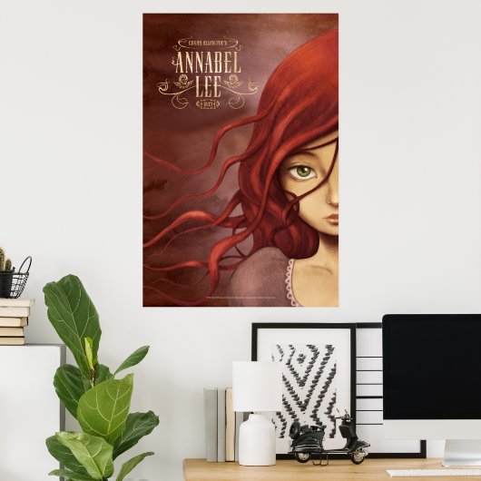 Poster « Annabel Lit " (Bureau à domicile)