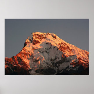 Poster Annapurna Sud Sunrise 1