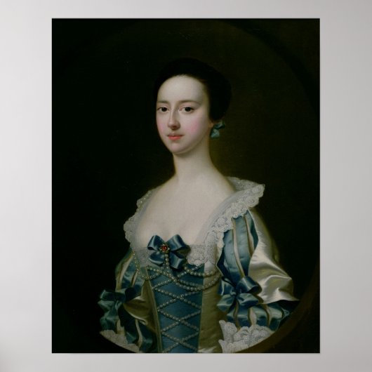 Poster Anne Bateman, puis Mme John Gisbourne, 1755 (Devant)