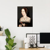 Poster Anne Boleyn Portrait (Bureau à domicile)
