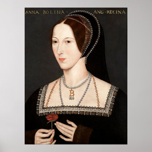 Poster Anne Boleyn Portrait (Devant)
