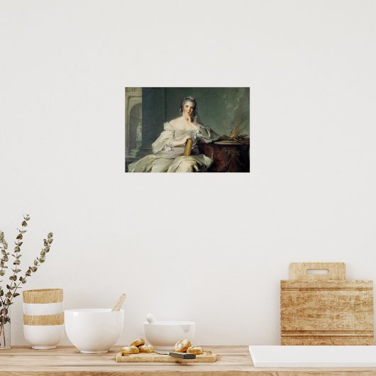 Poster Anne-Henriette de France, comme élément de (Cuisine)