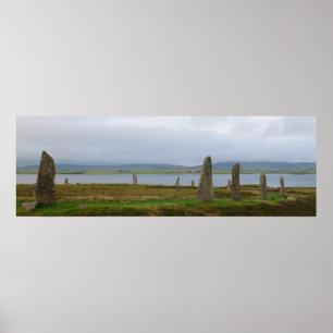 Poster Anneau de l'affiche Brodgar