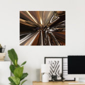 Poster Anneaux de perspective (Bureau à domicile)