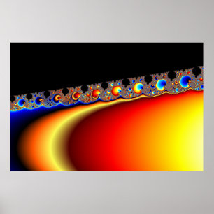 Poster Anneaux Fractasiens - Fractal