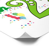 Poster Année bissextile Anniversaire (Coin)