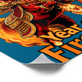 Poster Année Cheval de Feu (Coin)