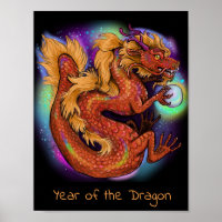 Année chinoise du zodiaque du dragon