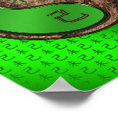 Poster Année de la chèvre terrestre (Coin)