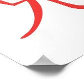 Poster Année de la coupe de lapin (Coin)