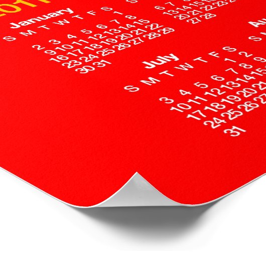 Poster Année de l'affiche du lapin (Coin)