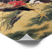 Poster Année de peinture japonaise du coq Zodiac P (Coin)