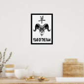 Poster année du bélier (wildRam) (Cuisine)