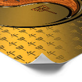 Poster Année du Bois Horse (Coin)