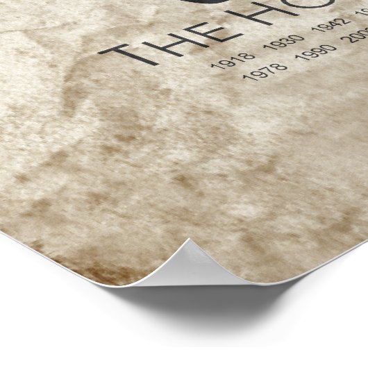 Poster Année du cheval (Coin)