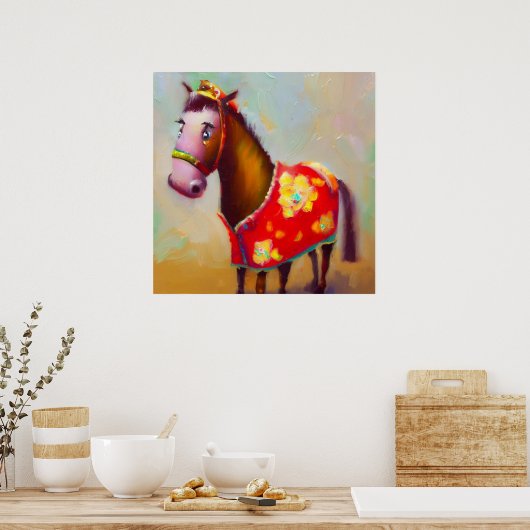 Poster Année du Cheval 1 (Cuisine)