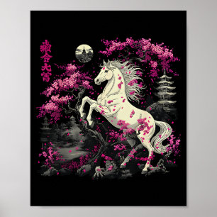Poster Année du Cheval 2026 Chinois 