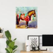 Poster Année du Cheval 6 (Bureau à domicile)