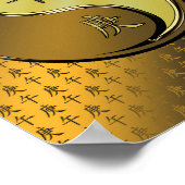 Poster Année du cheval métallique (Coin)