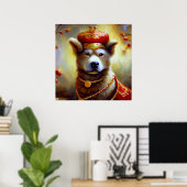 Poster Année du chien 10 (Bureau à domicile)
