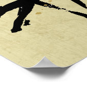 Poster Année du chien - Zodiaque chinois (Coin)